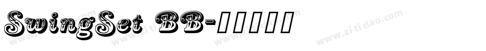SwingSet BB字体转换